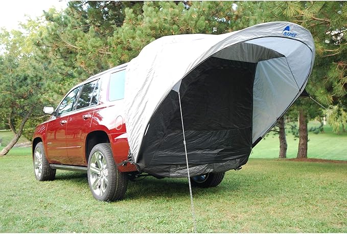 Napier Sportz Cove SUV Tailgate Tent with Awning Shade and Mesh Screen Door (Mid to Full Sized SUV's and Minivans)