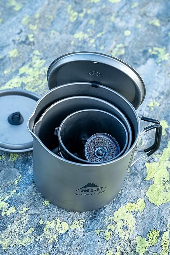 MSR Titan Ultralight Titanium Camping Kettle
