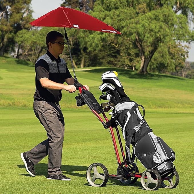 Sport-Brella Versa-Brella SPF 50+ Adjustable Umbrella with Universal Clamp