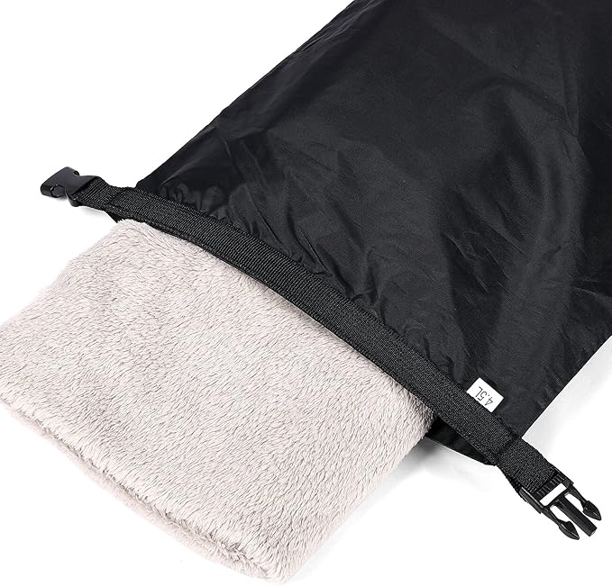 Dry Bags Waterproof Set, 5 Packs Ultralight Waterproof Bags Small Stuff Sack Water Proof Bag Dry Packs, Outdoor Dry Bag Keep Gear Dry for Backpacking Hiking Boating Camping Travel (5 Pack - Black)