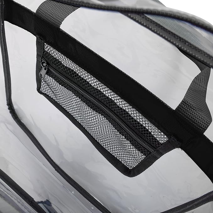 FOCO NFL Team Logo Clear See Through Stadium High End Messenger Bag