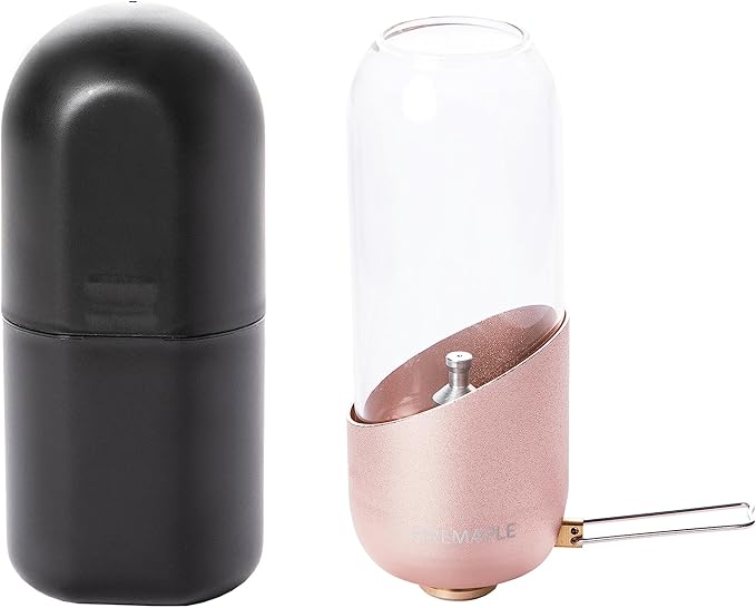 Fire Maple Orange Camping Light, Propane Lamp,Gas Lantern, Glass Lampshade & Windproof, NO Mantles Needed, Brightness Adjustable, Heating, Camping Atmosphere &Bright Flames
