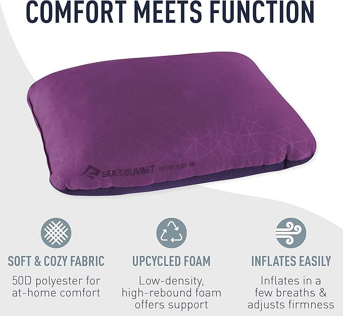 Sea to Summit FoamCore Camping and Travel Pillow