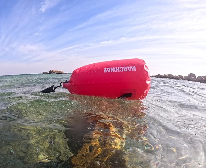 MARCHWAY Floating Waterproof Dry Bag Backpack 5L/10L/20L/30L/40L, Roll Top Sack Keeps Gear Dry for Kayaking, Rafting, Boating, Swimming, Camping, Hiking, Beach, Fishing