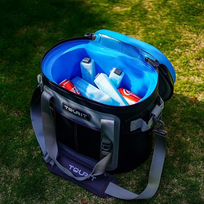 TOURIT Ice Packs for Coolers Reusable Long Lasting Freezer Packs for Lunch Bags/Boxes, Cooler Backpack