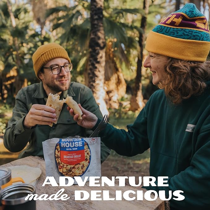 Mountain House Cheesy Pepperoni Pizza Bowl | Freeze Dried Backpacking & Camping Food | 2 Servings
