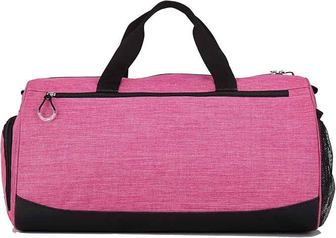 Sports Gym Bag with Wet Pocket & Shoes Compartment for Women & Men