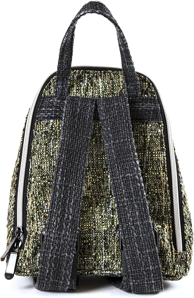 DIME BAGS - Club Kid Backpack - Stylish Mini Backpack with (Hemp Material, Timber)