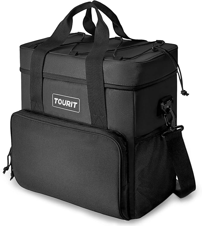 TOURIT Cooler Bag 24/35/46-Can Insulated Soft Cooler Portable Cooler Bag 14.6/24/32L Large Lunch Cooler for Picnic, Beach, Work, Trip