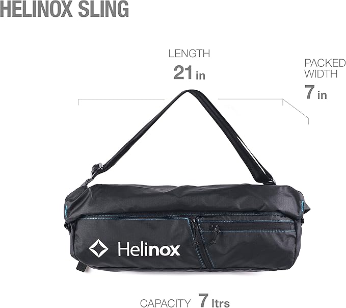 Helinox Sling Rolltop Gear Bag for Transporting Compatible Outdoor Camp Furniture (21-Inch)