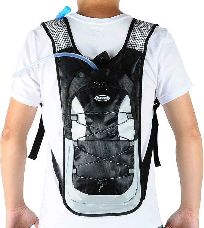 Monvecle Hydration Pack Water Rucksack Backpack Bladder Bag Cycling Bicycle Bike/Hiking Climbing Pouch + 2L Hydration Bladder