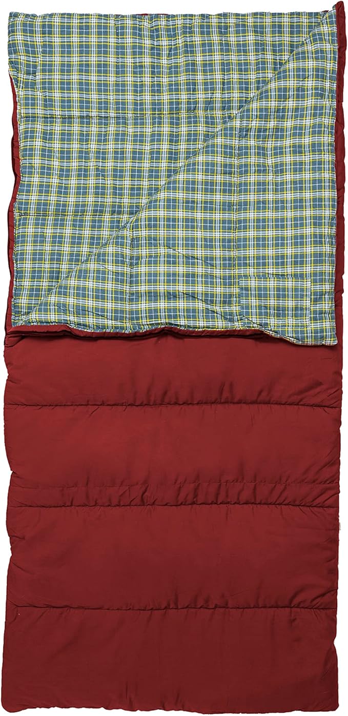 Teton Everyday Response Sleeping Bag for Adults and Kids, 3-Season Sleeping Bags, Stay Warm in Camping Weather, Stuff Sack Included