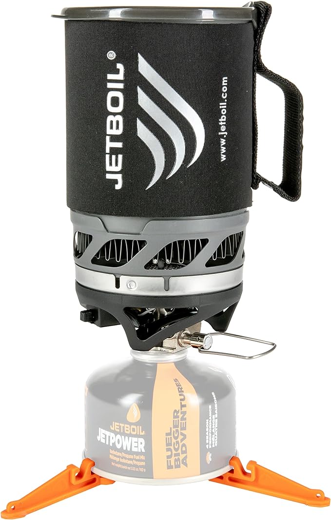 Jetboil MicroMo Lightweight Precision Camping and Backpacking Stove Cooking System with Adjustable Heat Control