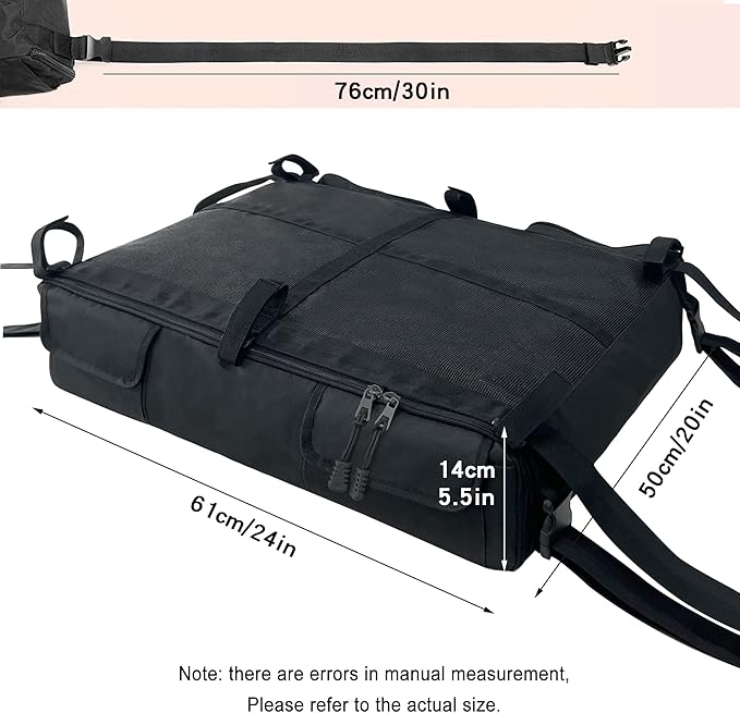 MYDAYS T-Top Storage Bag, Boat Life Jacket Storage Bag for 4 to 6 Type II Life Jackets