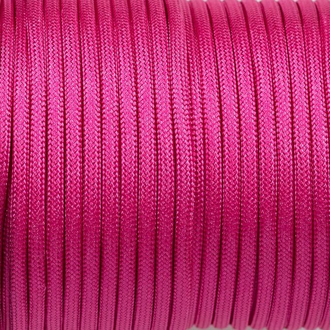 West Coast Paracord 100, 50 Feet 550 Lb. Paracord Parachute Rope Great for Outdoors Camping, Storage Kayak Utility Spool Many Colors