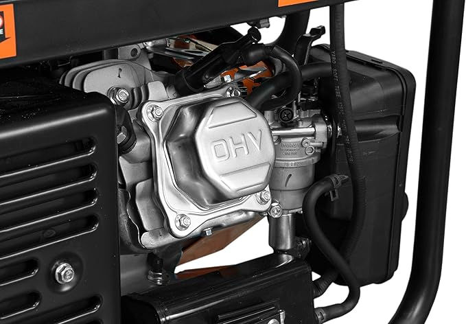 WEN 4,750-Watt 120V/240V Dual Fuel Portable Generator with Wheel Kit and Electric Start (DF475T)