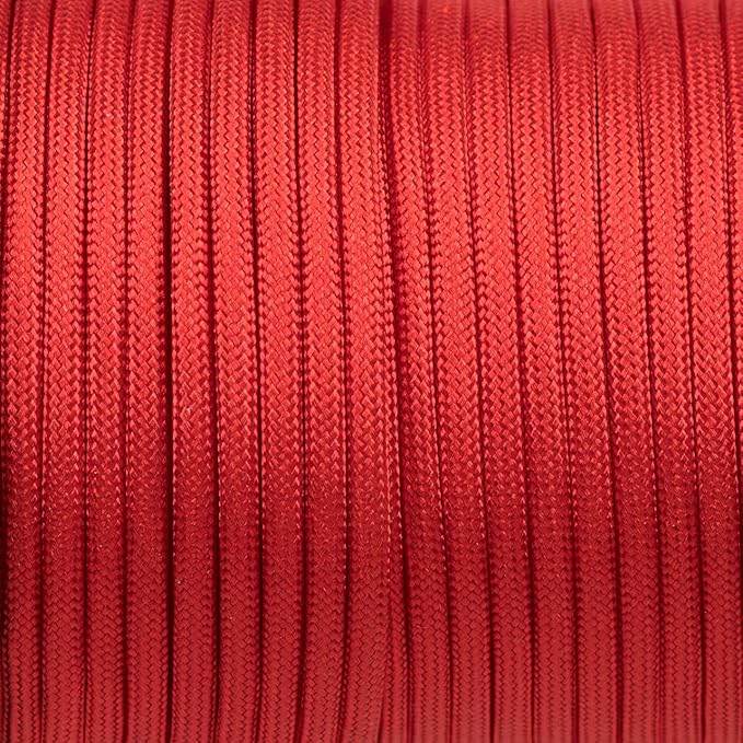 West Coast Paracord 100, 50 Feet 550 Lb. Paracord Parachute Rope Great for Outdoors Camping, Storage Kayak Utility Spool Many Colors