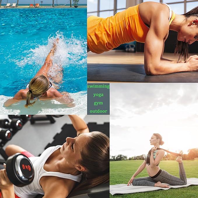 Gym Bag for Men Women with Separation for Wet and Dry, Shoe Storage, Waterproof Travel Duffle Bag for Gym, Swimming, Yoga, Sports (Black)