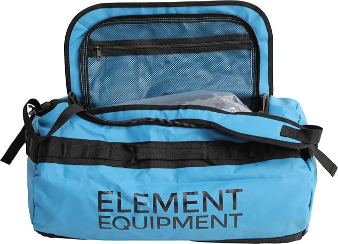 Element Equipment Trailhead Duffel Bag Shoulder Straps Waterproof Fjord Reef Large