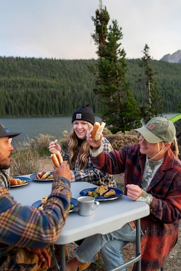 Stansport 616-100 Heavy-Duty Camp Table with Benches