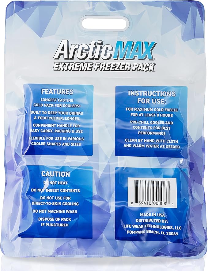 ArcitcMAX - Long-Lasting Slim Cooler Ice Pack