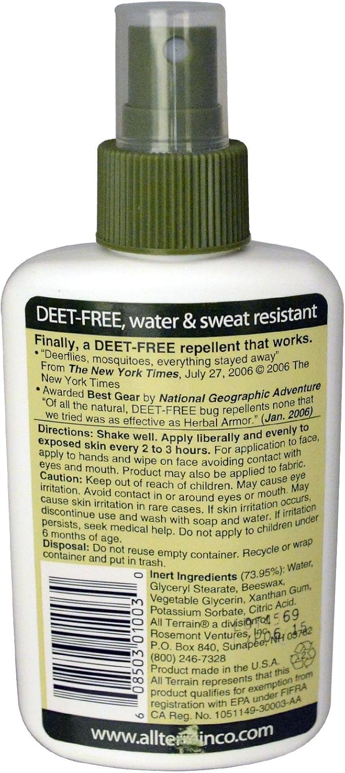 Herbal Insect Repellent Spray 4 OZ