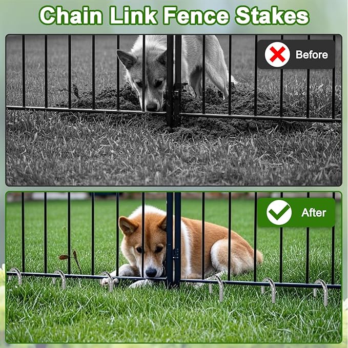 VVOKGO Rebar-Stakes-12-Inch Galvanized Ground Spikes,20 Pack J Hook Tent Stakes Heavy Duty Anti-Rust Fence Anchors with Chisel Point End, Securing Pins, Soccer Goals, Camping Tents, Garden Decoration
