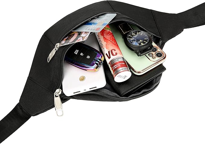 Waist Pack Bag for Men&Women - Fanny Pack for Workout Traveling Running.