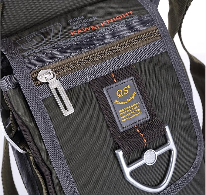 Nylon Tactical Leg Bag Pouch Messenger Waterproof