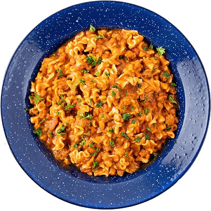 Mountain House Lasagna with Meat Sauce and Fettuccine Alfredo with Chicken | Freeze Dried Backpacking & Camping Food | 2 Servings Each