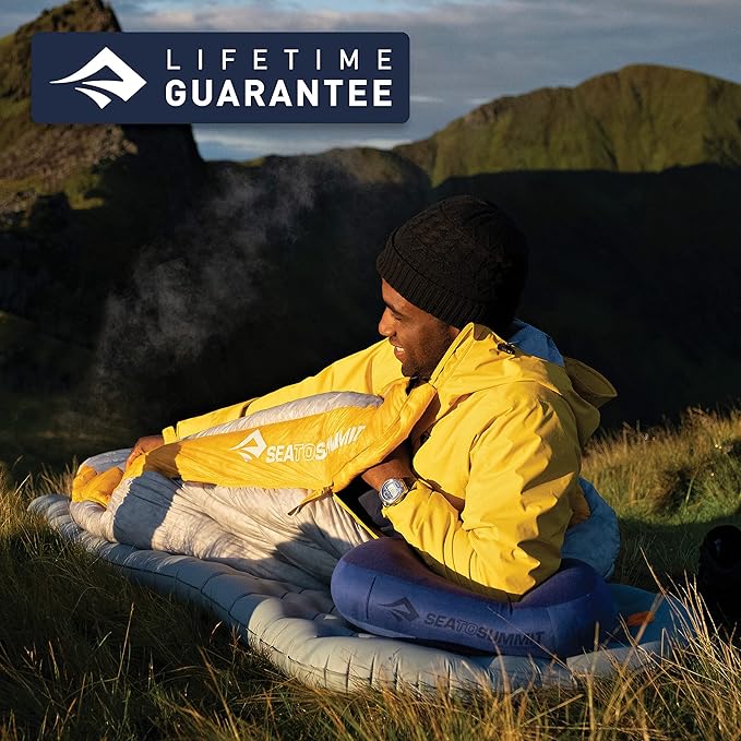 Sea to Summit Aeros Premium Inflatable Travel Pillow, Deluxe (22 x 14), Magenta