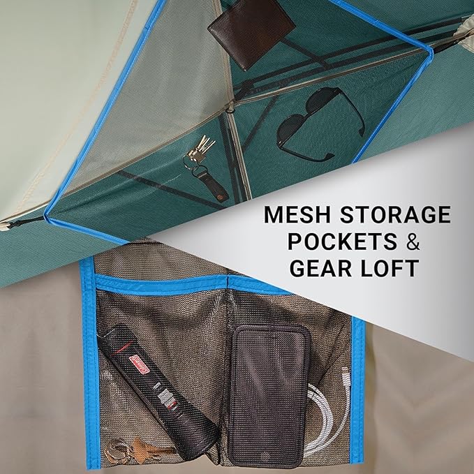 Coleman Skydome Tent with 5 Minute Setup, 2/4/6/8 Person Weatherproof Tent with Rainfly & Carry Bag, 20% More Headroom Than Traditional Canopies
