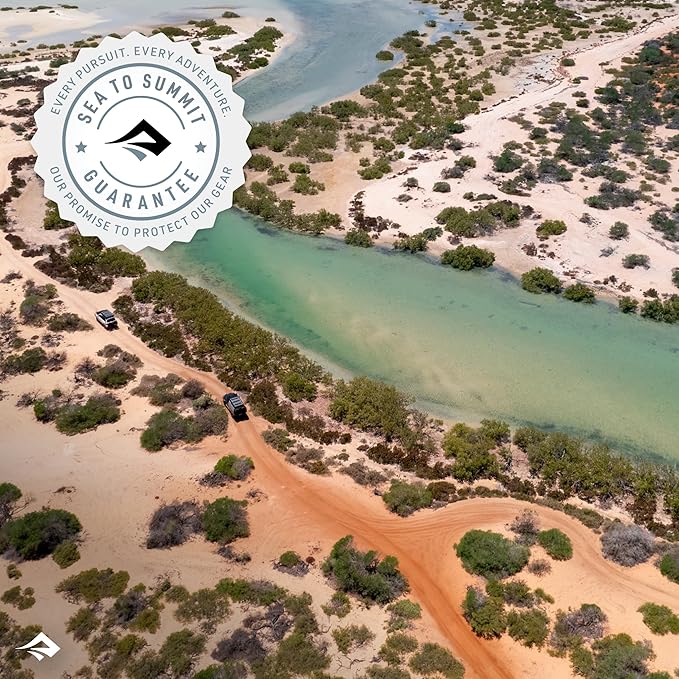 Sea to Summit eVac Ultra-Lightweight Compression Dry Bag, Waterproof Dry Storage, 3 Liter, High Rise Grey