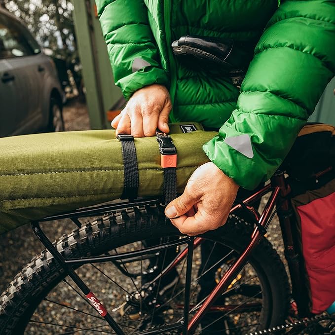 GEAR AID Utility Straps with Side-Release Buckle, Secure and Compress Camping, Biking, Hunting, Boating Gear, Multiple Sizes 3/4" x 24"