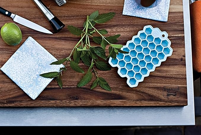 Outset Hex Ice Cube Mold, Silicone, Small