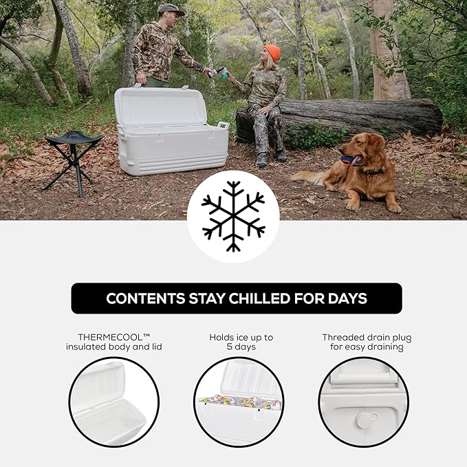 Igloo Coolers, Insulated Portable Hard Shell Ice Chest Cooler