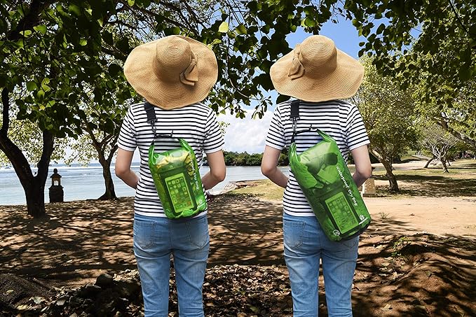 Waterproof Dry Bag - Lightweight Dry Sack with Seals and Waterproof Case - Float on Water - Keeps Gear Dry for Kayaking, Beach, Rafting, Boating, Hiking, Camping and Fishing