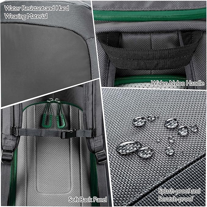 Unigear Ski Boot Bag Backpack for Helmet 50L/70L, Goggles, Gloves, Skis, Snowboard & Accessories (Gray)