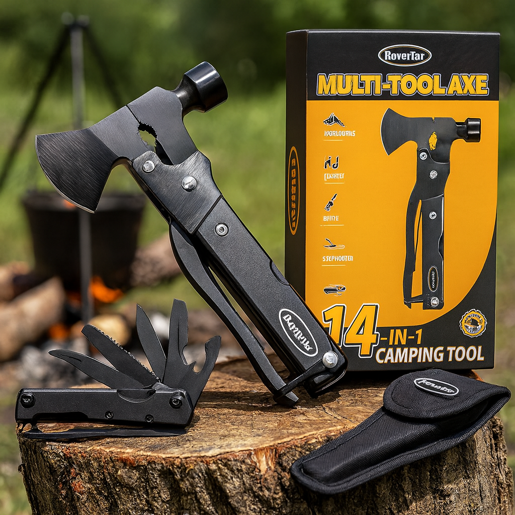 One Tool, Endless Adventures: Why a Multitool Camping Axe Belongs in Every Explorer’s Pack