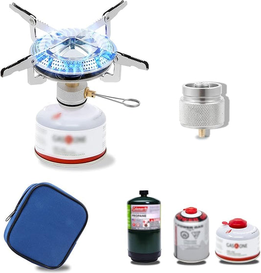 Power Your Adventure: The Ultimate Camping Stove with Butane Adapter