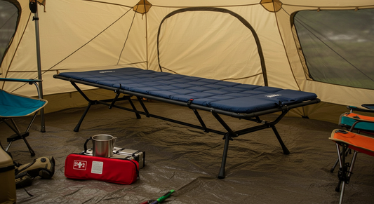 Versatile Comfort Anywhere: The Benefits of a Heavy-Duty Folding Camping Cot