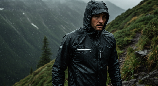 Lightweight Protection for Any Weather: Men’s Waterproof Rain Jackets with Hood
