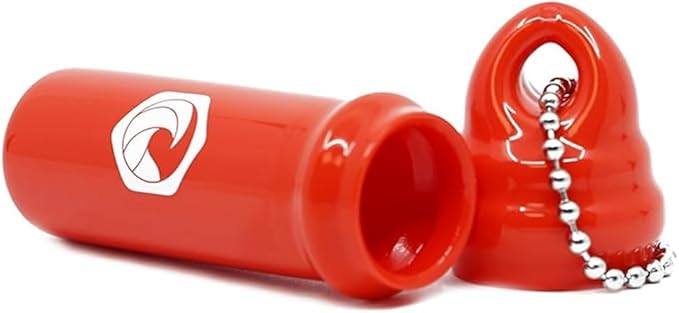 Floating Keychain (2 pack) with Waterproof Safety Container Boat Key Float - Pontoon, Fishing Accessories key holder