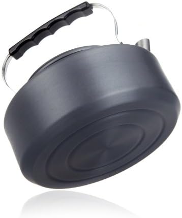 Docooler Tea Kettle, Stainless Steel Teapot, Portable Coffee Pot, Whistling Water Kettle, Camping Picnic Stove Top 0.8L/1.1L/1.2L/1.6L