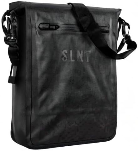 Silent Pocket SLNT Waterproof Faraday Laptop Bag Military-Grade 420D Waterproof Nylon - RFID Signal Blocking Dry Bag/Waterproof Laptop Backpack Protects from Water, Spying, Hacking (6 Liter)