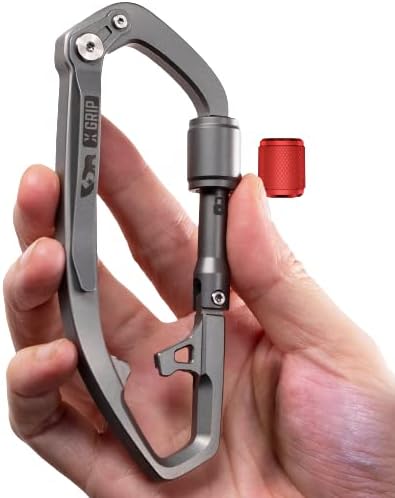 GPCA Carabiner Keychain Clip, Key Organizer, Key Ring, car Key Holder, Multi Tool EDC Gear with Bottle Opener