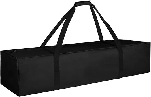 INFANZIA Duffel Travel Sports Equipment Bag, Long Luggage Bag with Upgrade Zipper Water Resistant, Extra Large Foldable Storage Bag for Camping, Tent, Tripod, Fishing(35x7x7 inch,1PCS)