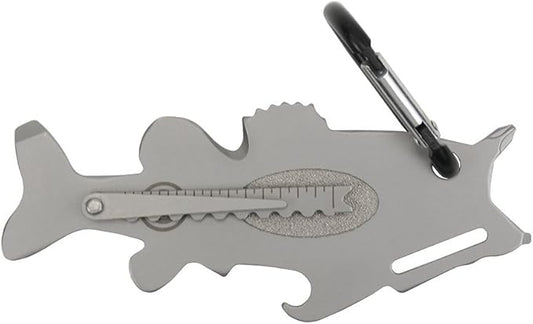 UST Tool-a-Long Multi-Tool Carabiners with Durable, Compact Stainless Steel Construction for Hiking, Kayaking, Camping, Travel and Outdoor Survival