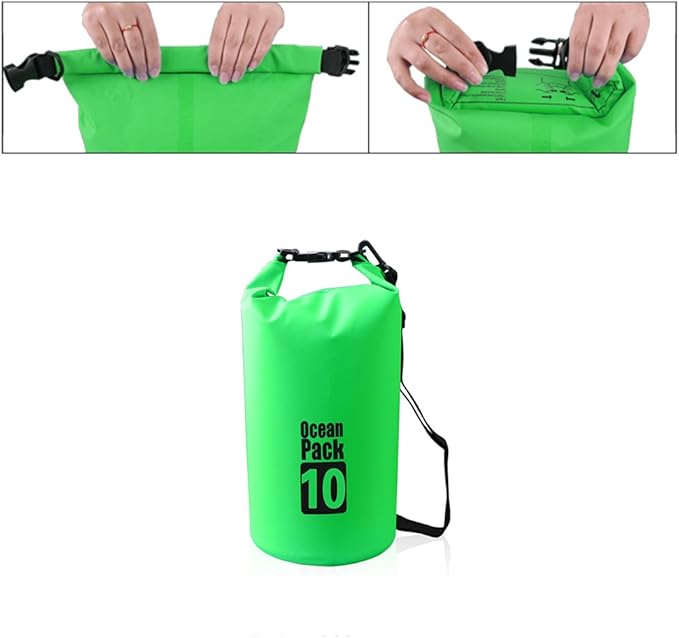 Dry Sack/Floating Waterproof Bag 2L/5L/10L/20L/30L for Boating, Kayaking, Hiking, Snowboarding, Camping, Rafting, Fishing and Backpacking