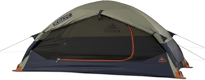 Kelty Late Start Backpacking Tent – Lightweight Two Man Camping Tent Shelter with Quickcorners, Aluminum Poles, Waterproof Poly Fly, Updated for 2024